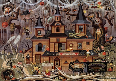 Foto 1 | Foto 1 | Rompecabezas Buffalo Games Charles Wysocki Trick Or Treat - Venta Internacional.