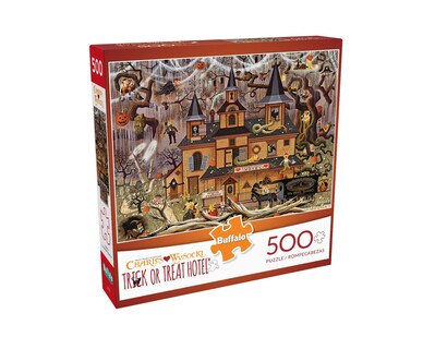 Foto 2 | Foto 2 | Rompecabezas Buffalo Games Charles Wysocki Trick Or Treat - Venta Internacional.