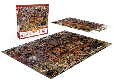 Foto 3 | Foto 3 | Rompecabezas Buffalo Games Charles Wysocki Trick Or Treat - Venta Internacional.