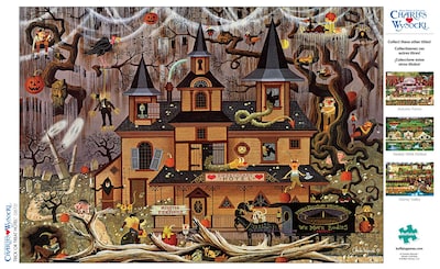 Foto 4 | Foto 4 | Rompecabezas Buffalo Games Charles Wysocki Trick Or Treat - Venta Internacional.