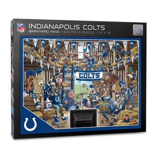 Foto 1 | Foto 1 | Ventiladores Puzzle Youthefan Nfl Indianapolis Colts Barnyard, 500 Unidades - Venta Internacional.