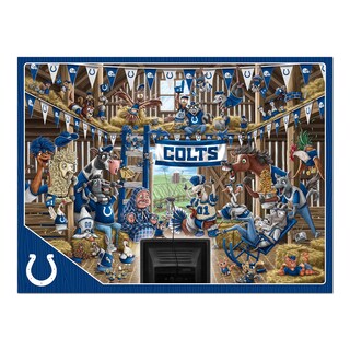 Foto 3 | Foto 3 | Ventiladores Puzzle Youthefan Nfl Indianapolis Colts Barnyard, 500 Unidades - Venta Internacional.