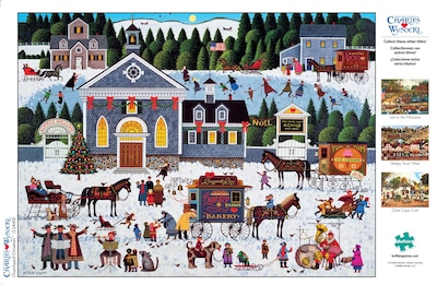 Foto 5 | Foto 5 | Rompecabezas Buffalo Games Charles Wysocki Churchyard - Venta Internacional.