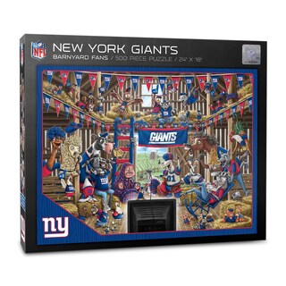 Foto 1 | Foto 1 | Puzzle Youthefan Nfl New York Giants Barnyard Fans, 500 Unidades - Venta Internacional.