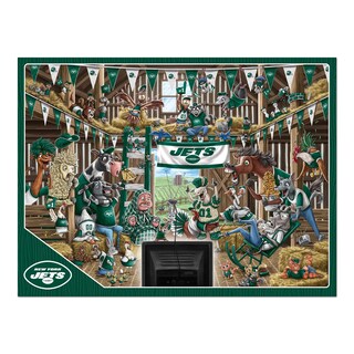Foto 3 | Foto 3 | Puzzle Youthefan Nfl New York Jets Barnyard Fans 500 Piezas - Venta Internacional.