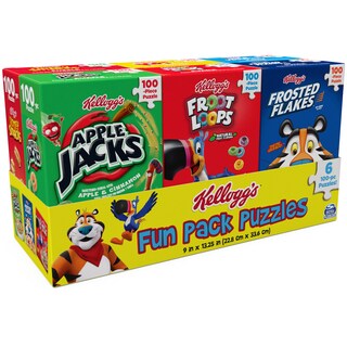 Foto 6 | Foto 6 | Puzzle Fun Pack De 6 Cajas Cuadradas De Cereales Kellogg's - Venta Internacional.