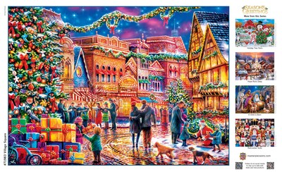 Foto 4 | Foto 4 | Rompecabezas Masterpieces Village Square 1000 Piezas - Venta Internacional.