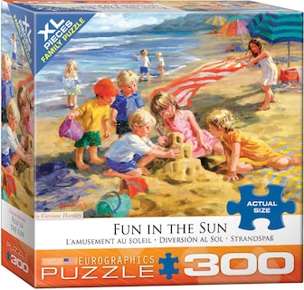 Foto 1 | Foto 1 | Puzle Eurographics Fun In The Sun De Corinne Hartley 300 Piezas - Venta Internacional