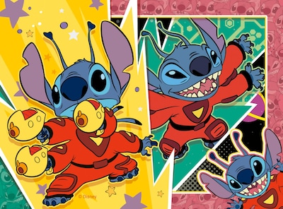 Foto 5 | Foto 5 | Rompecabezas Ravensburger Disney Stitch 4 En Una Caja 12-24 P - Venta Internacional.