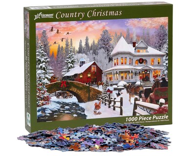 Foto 3 | Foto 3 | Rompecabezas Vermont Christmas Company Country Christmas Christmas - Venta Internacional.