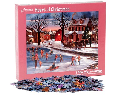 Foto 4 | Foto 4 | Rompecabezas Vermont Christmas Company Heart Of Christmas 1000 Piezas - Venta Internacional.