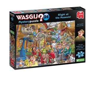 Foto 1 | Foto 1 | Rompecabezas Jumbo Wasgij Mystery 24 Blight At The Museum, 1000 Piezas - Venta Internacional.