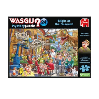 Foto 3 | Foto 3 | Rompecabezas Jumbo Wasgij Mystery 24 Blight At The Museum, 1000 Piezas - Venta Internacional.