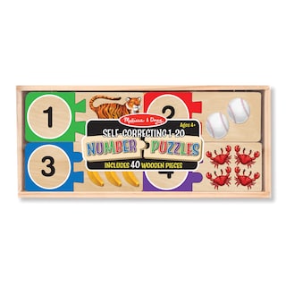 Foto 4 | Foto 4 | Juguete De Rompecabezas Con Autocorrección Melissa & Doug, Número 3 O Más Años - Venta Internacional.