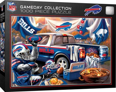 Foto 1 | Foto 1 | Rompecabezas Masterpieces Nfl Buffalo Bills Gameday 1000 Unidades - Venta Internacional.