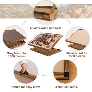 Foto 5 | Foto 5 | Pizarra Lavievert 2 En 1 Reversible Para 1000 Y 1500 Piezas - Venta Internacional