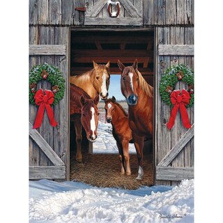 Foto 1 | Foto 1 | Rompecabezas Horse Barn Christmas 500 Unidades - Venta Internacional