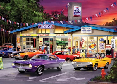 Foto 7 | Foto 7 | Rompecabezas Masterpieces Route 66 Pitstop 1000 Piezas - Venta Internacional