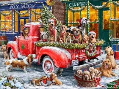 Foto 2 | Foto 2 | Rompecabezas Vermont Christmas Company Canine, 500 Piezas - Venta Internacional