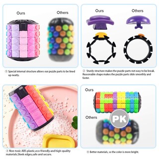 Foto 4 | Foto 4 | Puzzle R.y.TOYS: Gira Y Desliza En 4 Capas Y 8 Colores - Venta Internacional