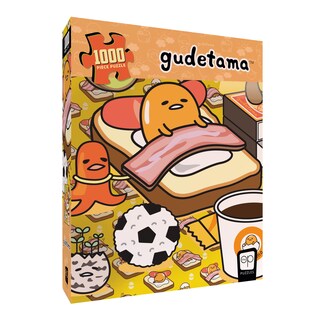 Foto 1 | Foto 1 | Puzle Usapoly Gudetama «work From Bed» 1000 Piezas - Venta Internacional.