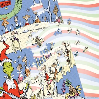 Foto 3 | Foto 3 | Puzle Usaopoly Dr. Seuss Grinch Feast De 1000 Piezas - Venta Internacional.