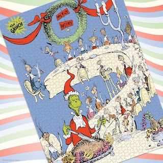 Foto 4 | Foto 4 | Puzle Usaopoly Dr. Seuss Grinch Feast De 1000 Piezas - Venta Internacional.