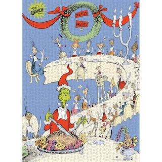 Foto 6 | Foto 6 | Puzle Usaopoly Dr. Seuss Grinch Feast De 1000 Piezas - Venta Internacional.