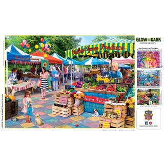 Foto 7 | Foto 7 | Rompecabezas Masterpieces Que Brillan En La Oscuridad, 500 Piezas - Venta Internacional.