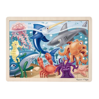 Foto 1 | Foto 1 | Rompecabezas Melissa & Doug Under The Sea Ocean Animals 24 Piezas - Venta Internacional