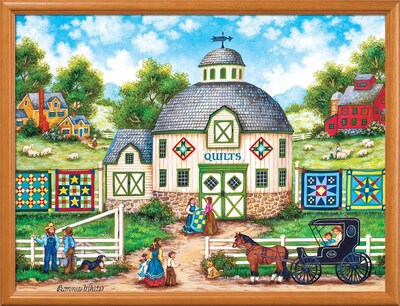 Foto 7 | Foto 7 | Rompecabezas Masterpieces The Quilt Barn, 550 Piezas - Venta Internacional.