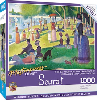 Foto 1 | Foto 1 | Rompecabezas Masterpieces A Sunday On La Grande Jatte, 1000 Unidades - Venta Internacional.