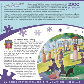 Foto 3 | Foto 3 | Rompecabezas Masterpieces A Sunday On La Grande Jatte, 1000 Unidades - Venta Internacional.