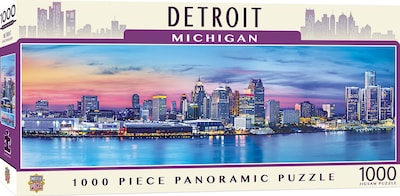 Foto 1 | Foto 1 | Rompecabezas Masterpieces Detroit Skyline 1000 Piezas - Venta Internacional.