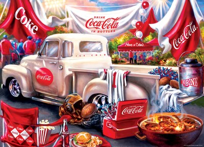 Foto 2 | Foto 2 | Rompecabezas Masterpieces Coca-cola Tailgate 1000 Piezas - Venta Internacional.