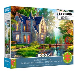 Foto 3 | Foto 3 | Rompecabezas Ceaco Gothic Fishing Lodge 1000 Piezas - Venta Internacional.