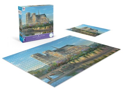 Foto 4 | Foto 4 | Rompecabezas Ceaco Thomas Kinkade Notre Dame 1000 Piezas - Venta Internacional.