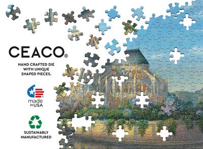 Foto 6 | Foto 6 | Rompecabezas Ceaco Thomas Kinkade Notre Dame 1000 Piezas - Venta Internacional.