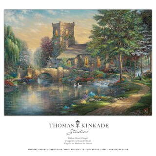 Foto 6 | Foto 6 | Rompecabezas Ceaco Thomas Kinkade Willow Wood Chapel 1000 Piezas - Venta Internacional.