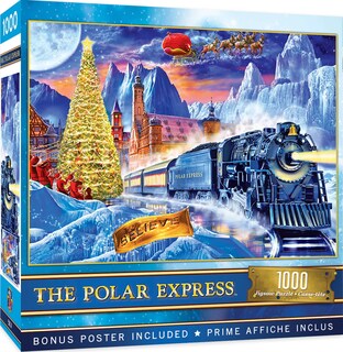 Foto 1 | Foto 1 | Rompecabezas Masterpieces The Polar Express 1000 Piezas - Venta Internacional.