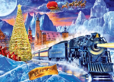 Foto 2 | Foto 2 | Rompecabezas Masterpieces The Polar Express 1000 Piezas - Venta Internacional.