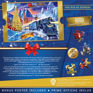 Foto 3 | Foto 3 | Rompecabezas Masterpieces The Polar Express 1000 Piezas - Venta Internacional.