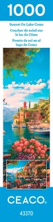 Foto 7 | Foto 7 | Rompecabezas Ceaco Puesta De Sol En El Lago De Como 1000 Piezas - Venta Internacional.