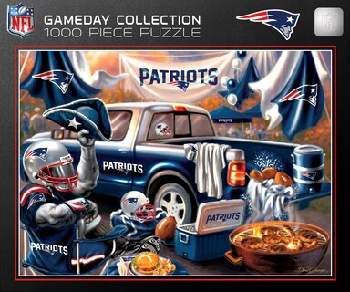 Foto 1 | Foto 1 | Rompecabezas Masterpieces Nfl New England Patriots, 1000 Unidades - Venta Internacional.