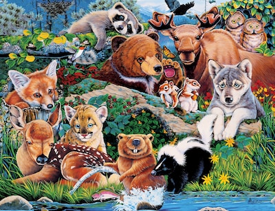 Foto 2 | Foto 2 | Rompecabezas Masterpieces World Of Animals 100 Piezas - Venta Internacional.