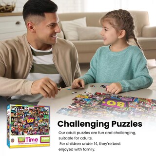 Foto 4 | Foto 4 | Rompecabezas Masterpieces Nostálgicos Programas De Tv De Los 60 1000 Piezas - Venta Internacional.