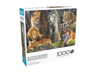 Foto 3 | Foto 3 | Rompecabezas Buffalo Games James Hautman Big Cat 1000 Piezas - Venta Internacional.