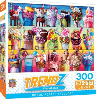 Foto 1 | Foto 1 | Puzzle Masterpieces Trendz Freakshakes 300 Piezas - Venta Internacional.