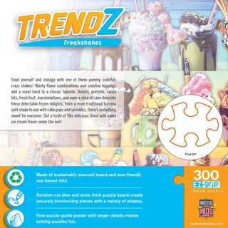 Foto 3 | Foto 3 | Puzzle Masterpieces Trendz Freakshakes 300 Piezas - Venta Internacional.