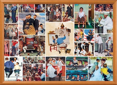 Foto 6 | Foto 6 | Rompecabezas Masterpieces Rockwell Collage 1000 Piezas - Venta Internacional.